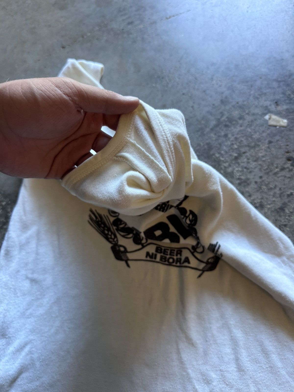 Vintage Vintage 50s 1950s beer tee shirt size small 2 sided Size US S / EU 44-46 / 1 - 6 Thumbnail