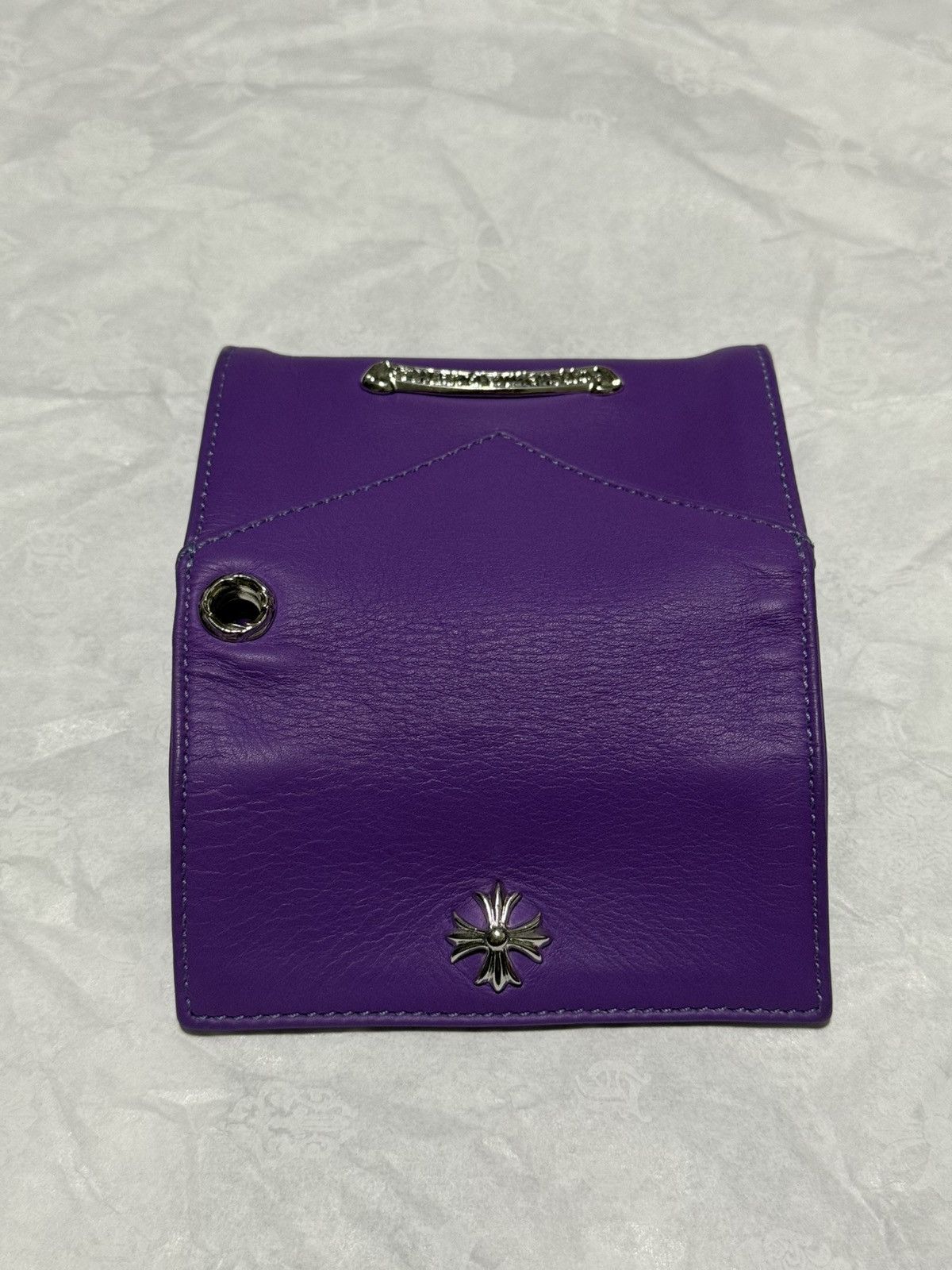 Chrome Hearts Chrome Hearts Purple CH Plus Wallet Size ONE SIZE - 4 Thumbnail