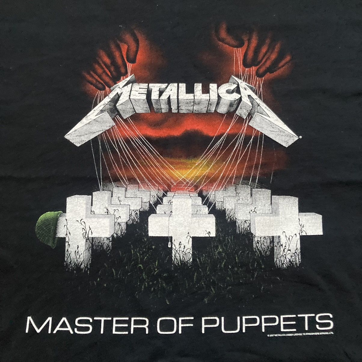 Band Tees × Hysteric Glamour × Vintage Vintage Metallica T-Shirt Master of puppets Size US XL / EU 56 / 4 - 4 Thumbnail