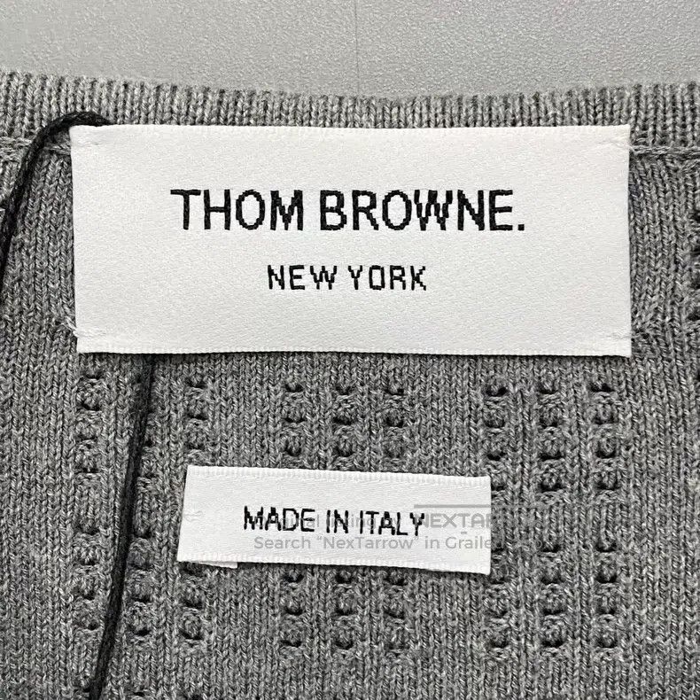 Thom Browne Thom Browne Mesh Knit Cardigan Jacket Size XS / US 0-2 / IT 36-38 - 5 Thumbnail