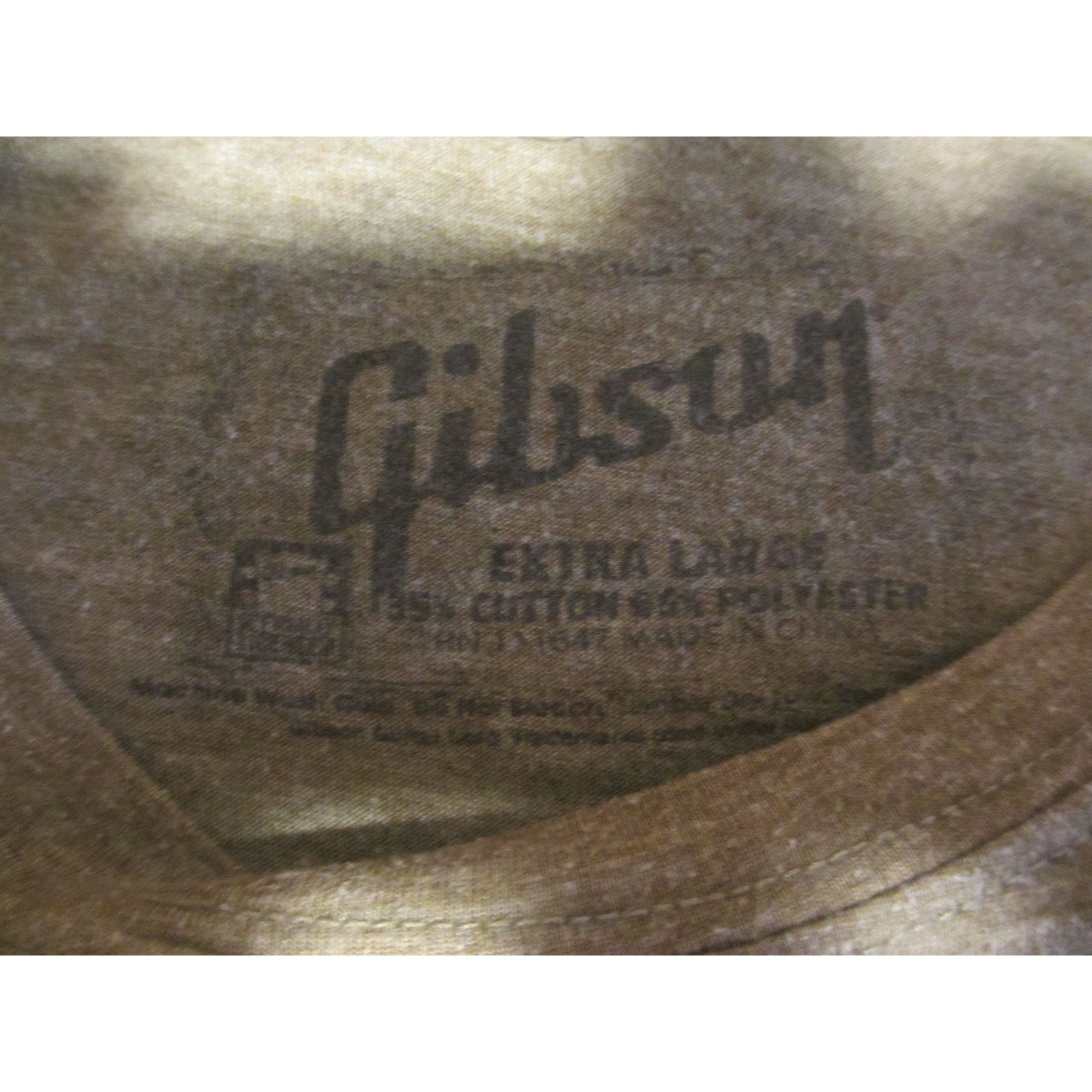 Other Gibson Heather Brown Graphic T-Shirt Extra Large 85% Cotton Size US XL / EU 56 / 4 - 3 Thumbnail