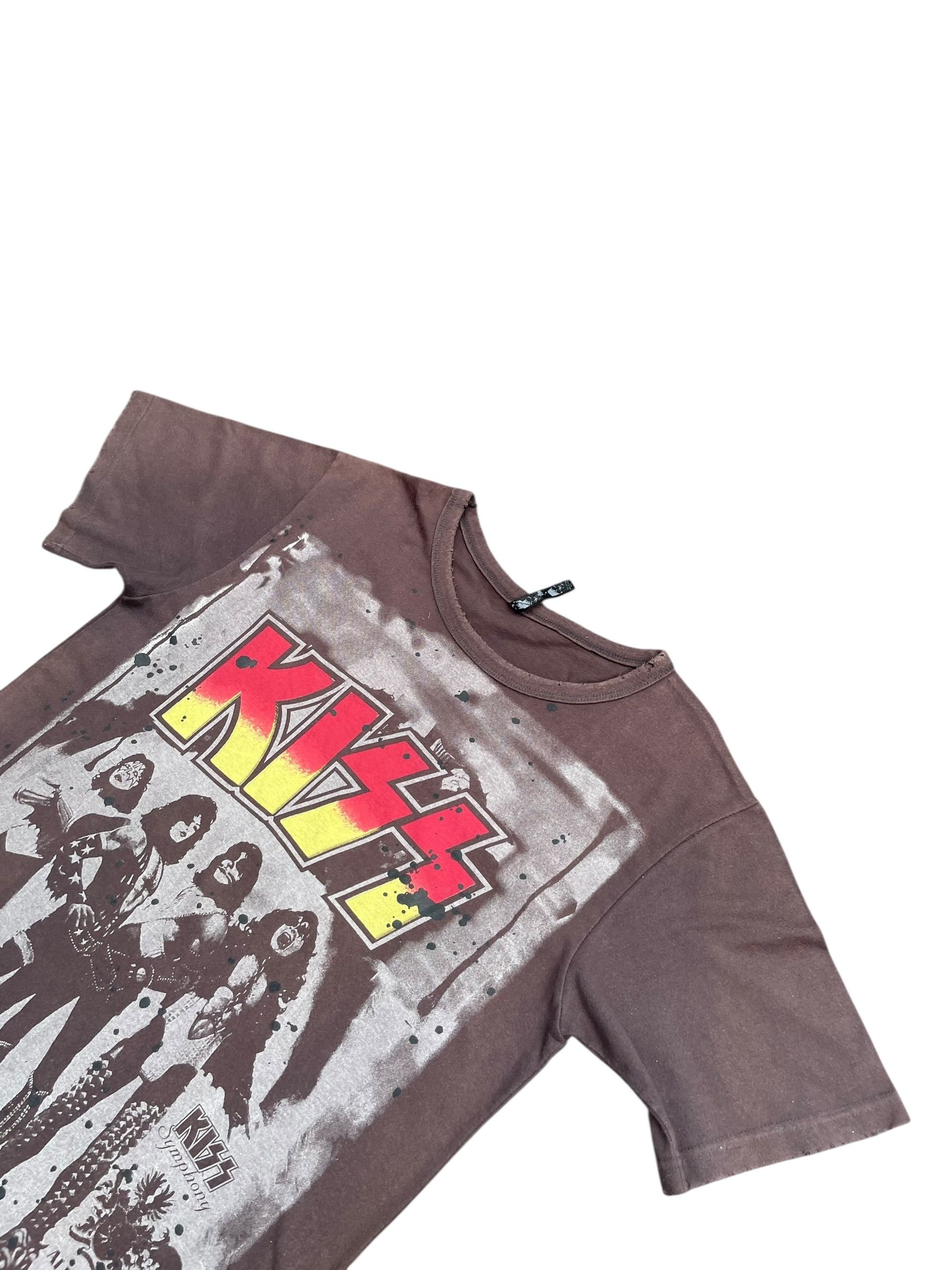 Band Tees × KISS Kiss Love Gun Faded & Distresed Style Size M / US 6-8 / IT 42-44 - 2 Thumbnail
