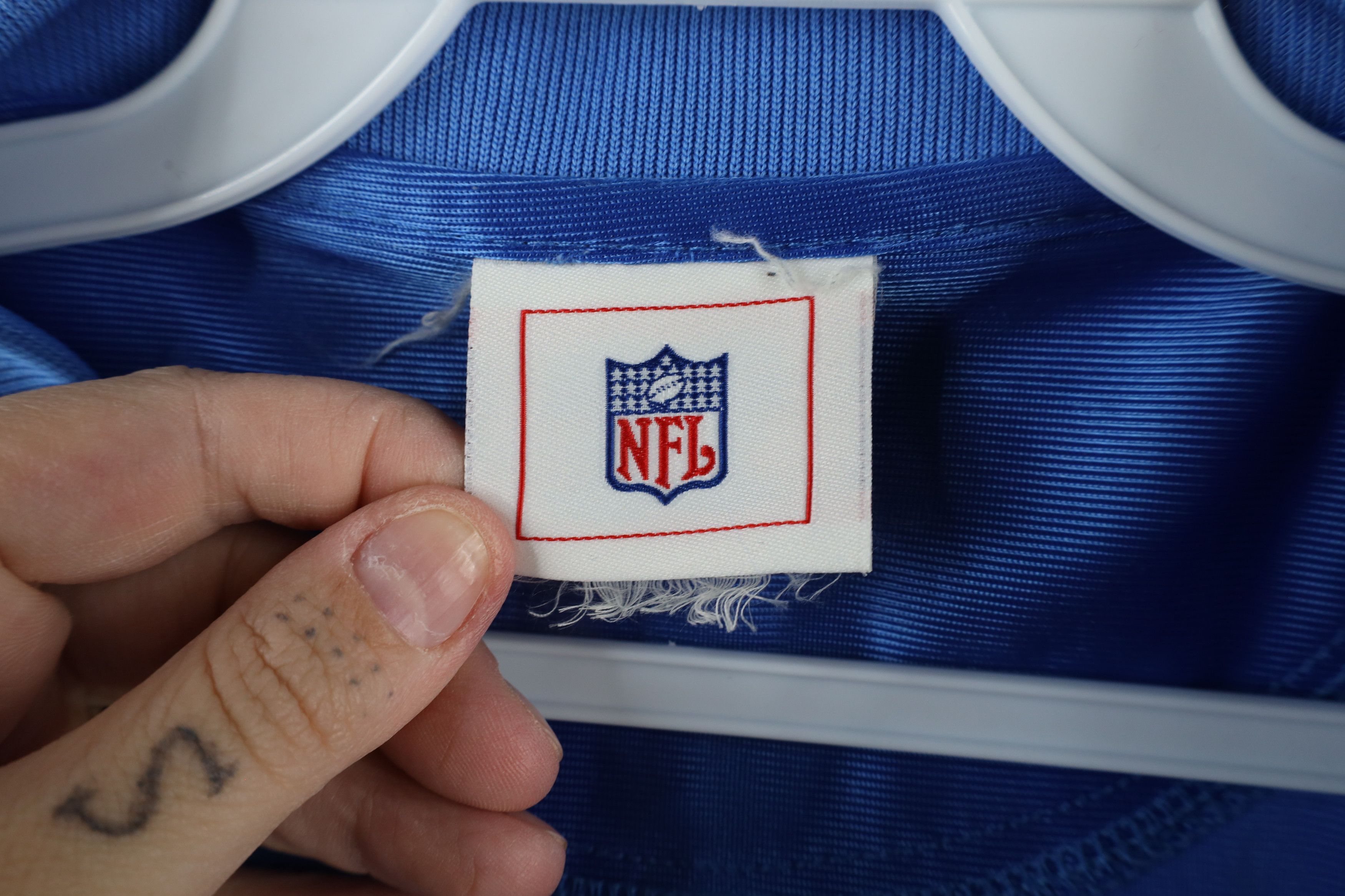 Vintage Vintage Spell Out Detroit Lions Football Jersey T-Shirt Size US XXL / EU 58 / 5 - 9 Thumbnail