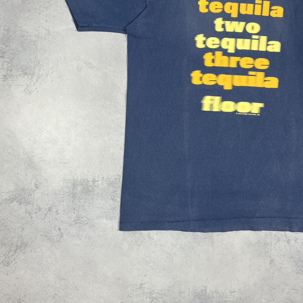 Vintage Vintage One Two Tree Tequila single stitch humor tee 90’s Size US L / EU 52-54 / 3 - 5 Thumbnail