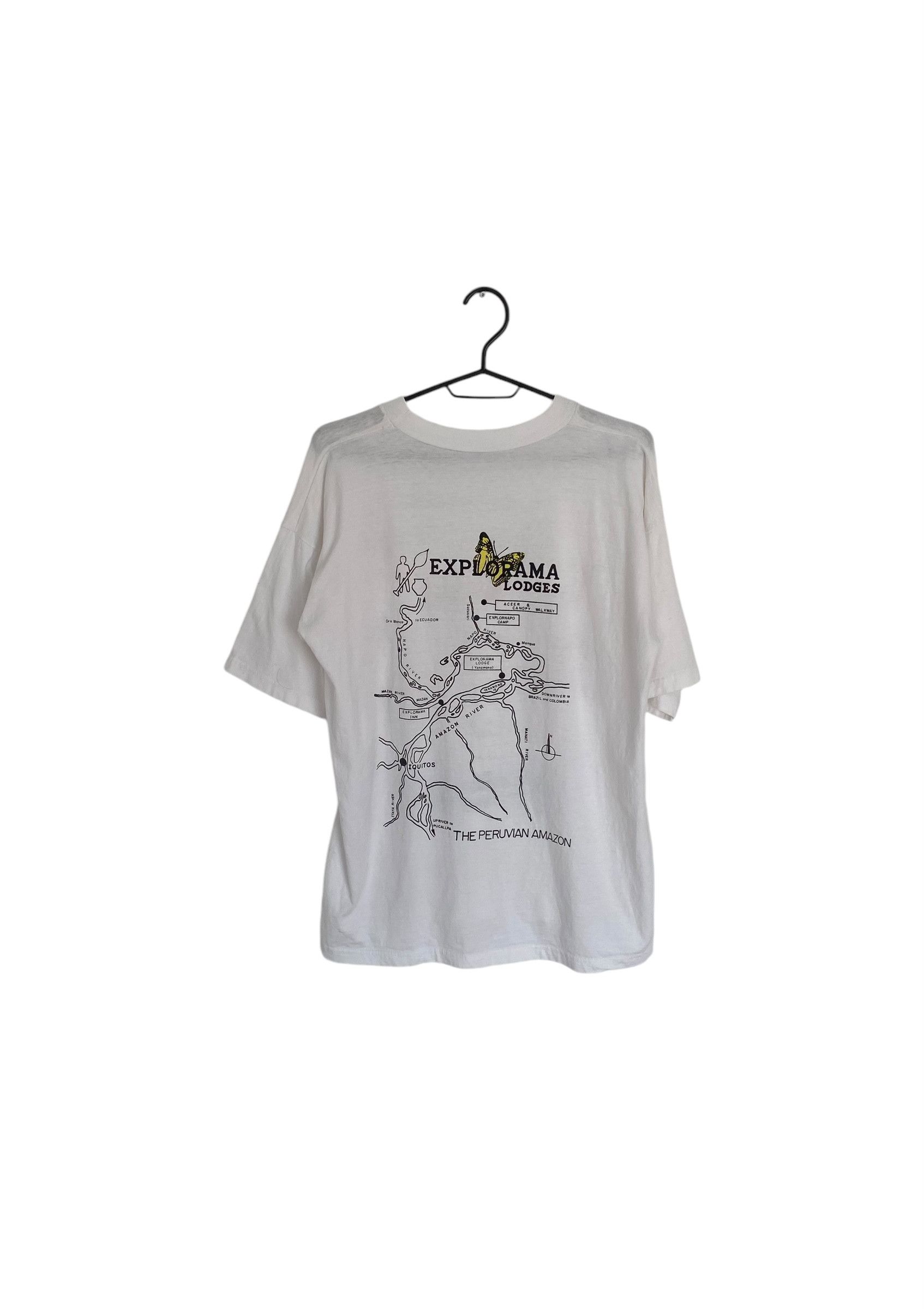 Vintage 90s' The Amazon Rainforest vintage tee Size US L / EU 52-54 / 3 - 2 Thumbnail