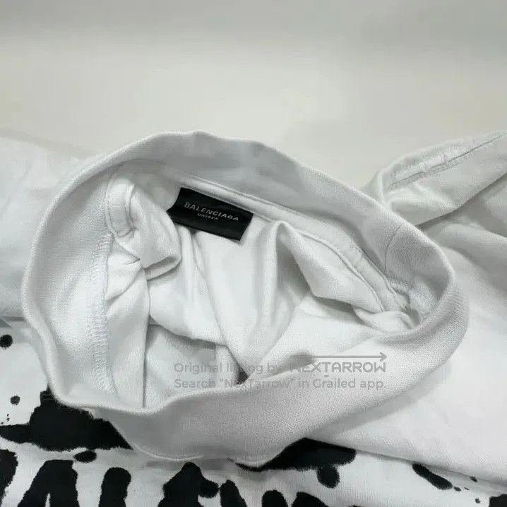 Balenciaga Balenciaga SS23 Letter Print White T. Size US XS / EU 42 / 0 - 7 Thumbnail