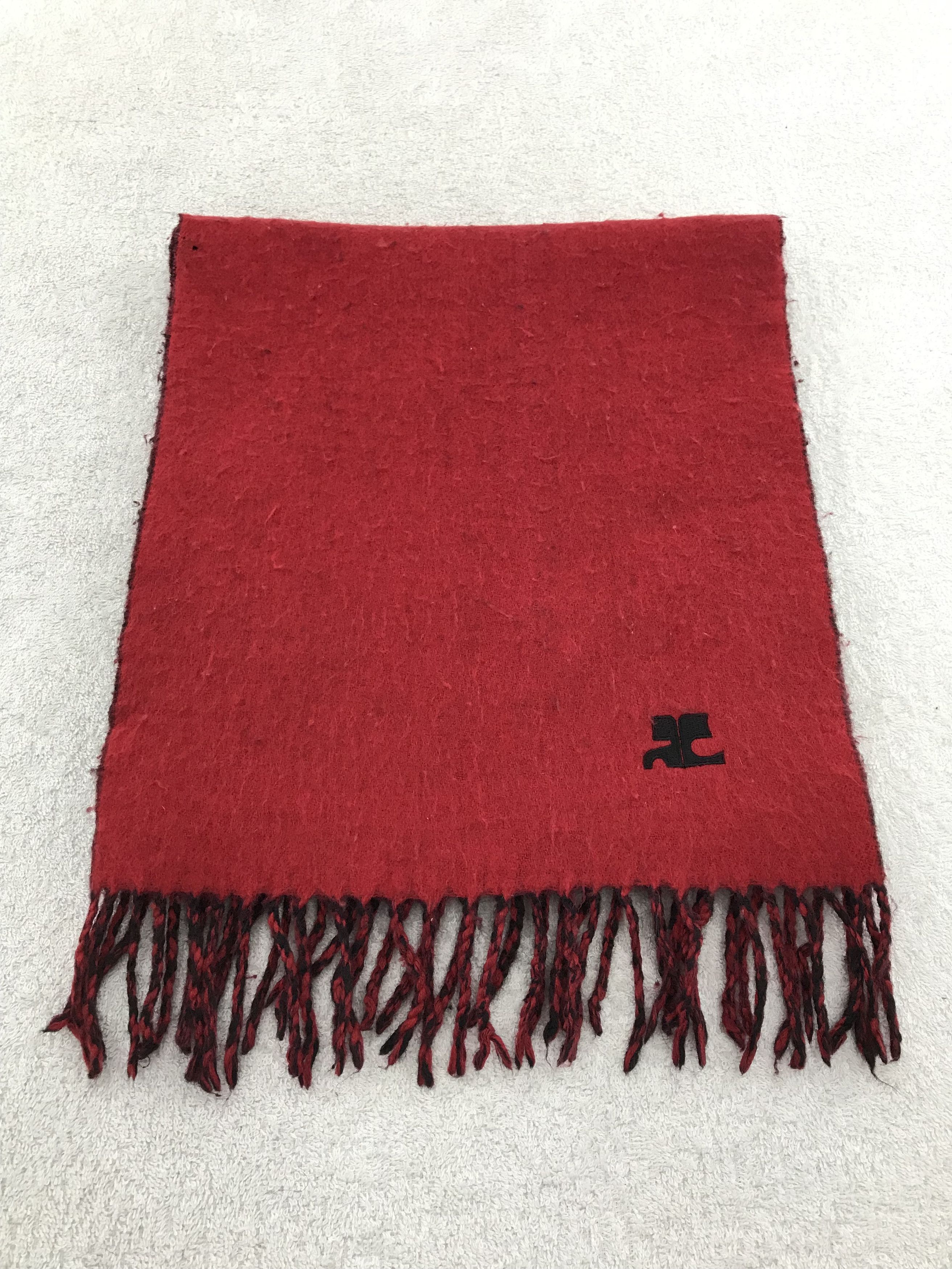 Courreges Courreges Scarf / Muffler / Neckwear - WW1149 Size ONE SIZE - 2 Thumbnail