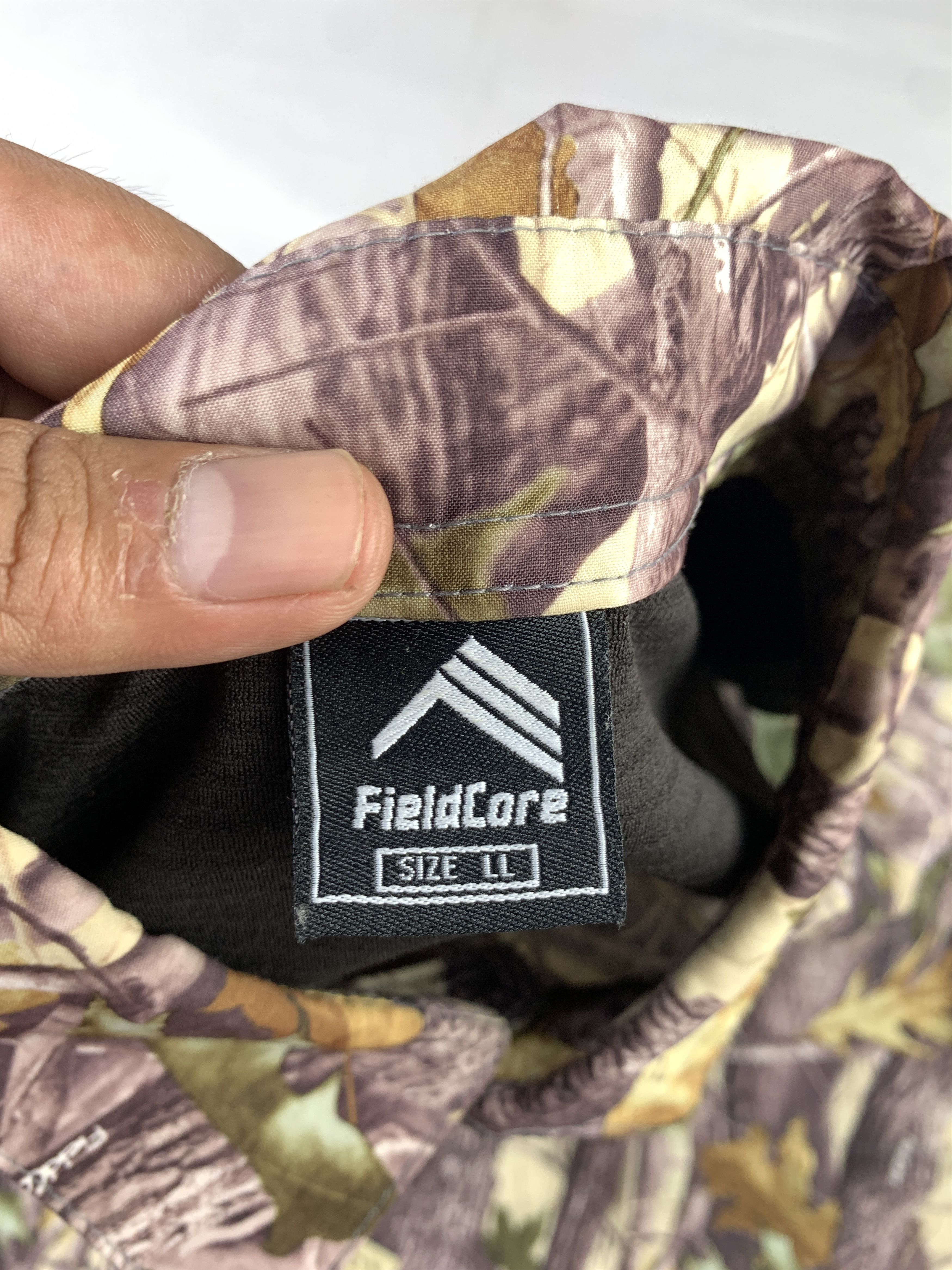 Japanese Brand Fieldcore Hunting Realtree Camo Vent Outdoor Shirt (L) Size US L / EU 52-54 / 3 - 6 Thumbnail