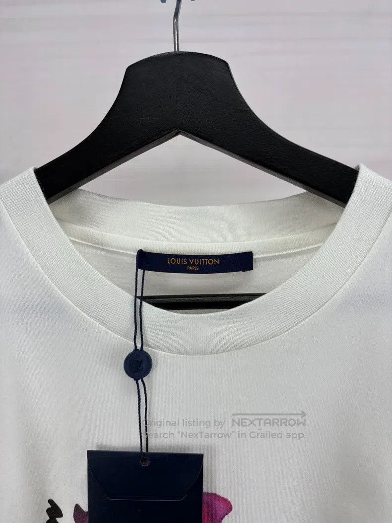 Louis Vuitton Louis Vuitton Floral logo short sleeve Size US L / EU 52-54 / 3 - 3 Thumbnail