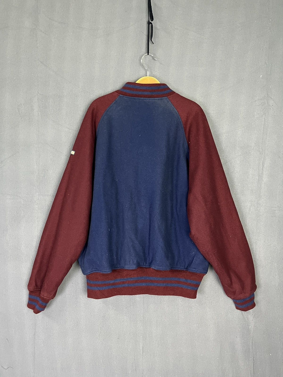 Cooperstown Collection × MLB Vintage Red Sox Button Up Wool Letterman Varsity Jacket Size US M / EU 48-50 / 2 - 3 Thumbnail