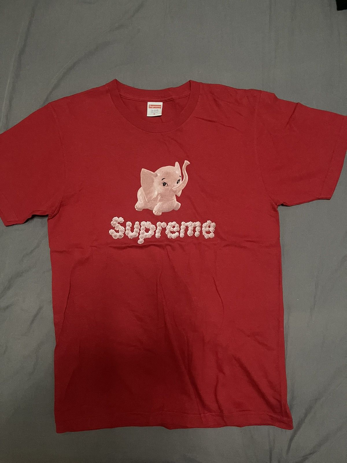 Supreme Supreme elephant tee red medium Size US M / EU 48-50 / 2 - 1 Thumbnail