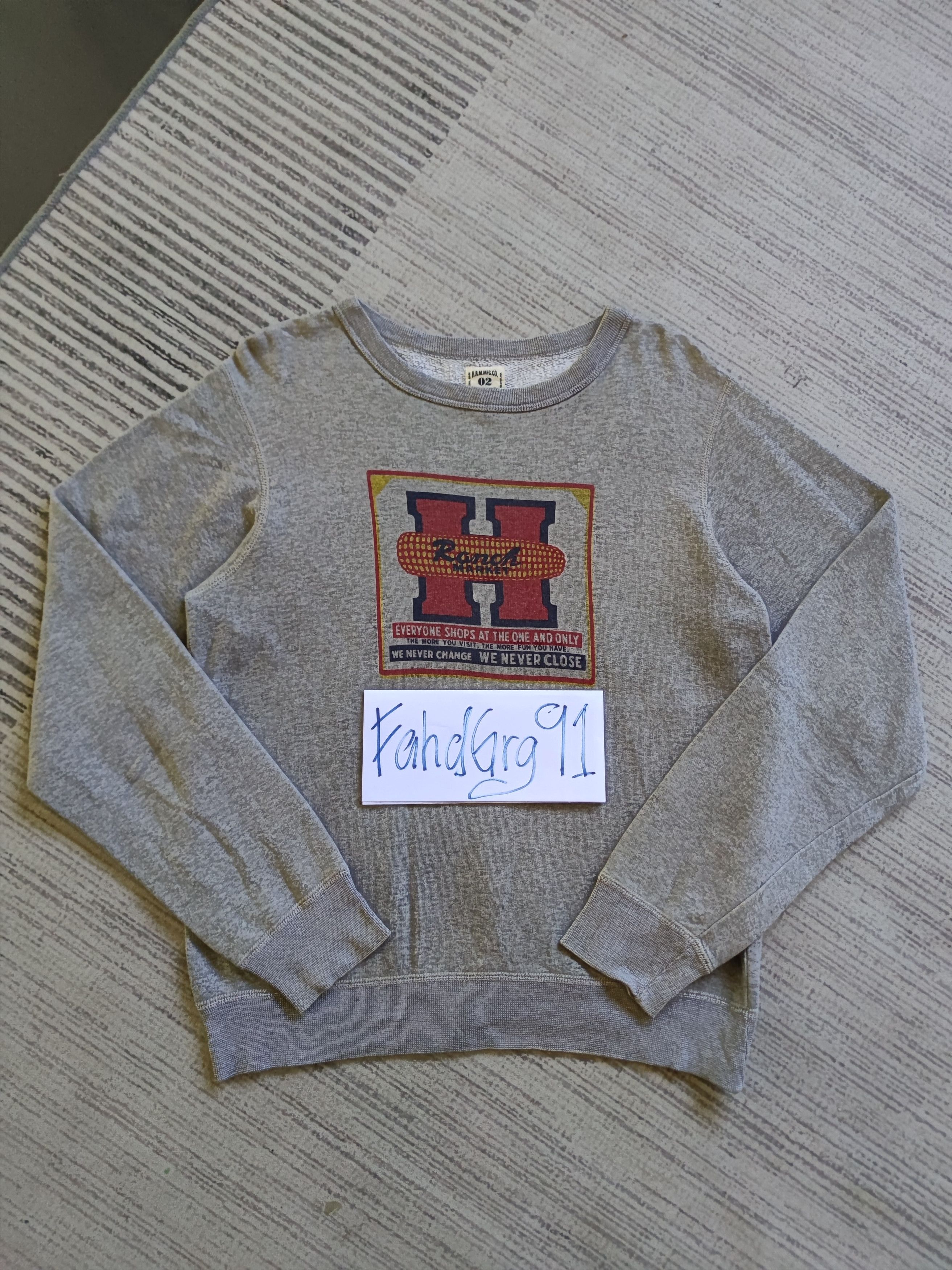 HOLLYWOOD RANCH MARKET Hollywood Ranch Market HRM Sweatshirt Size US M / EU 48-50 / 2 - 1 Thumbnail