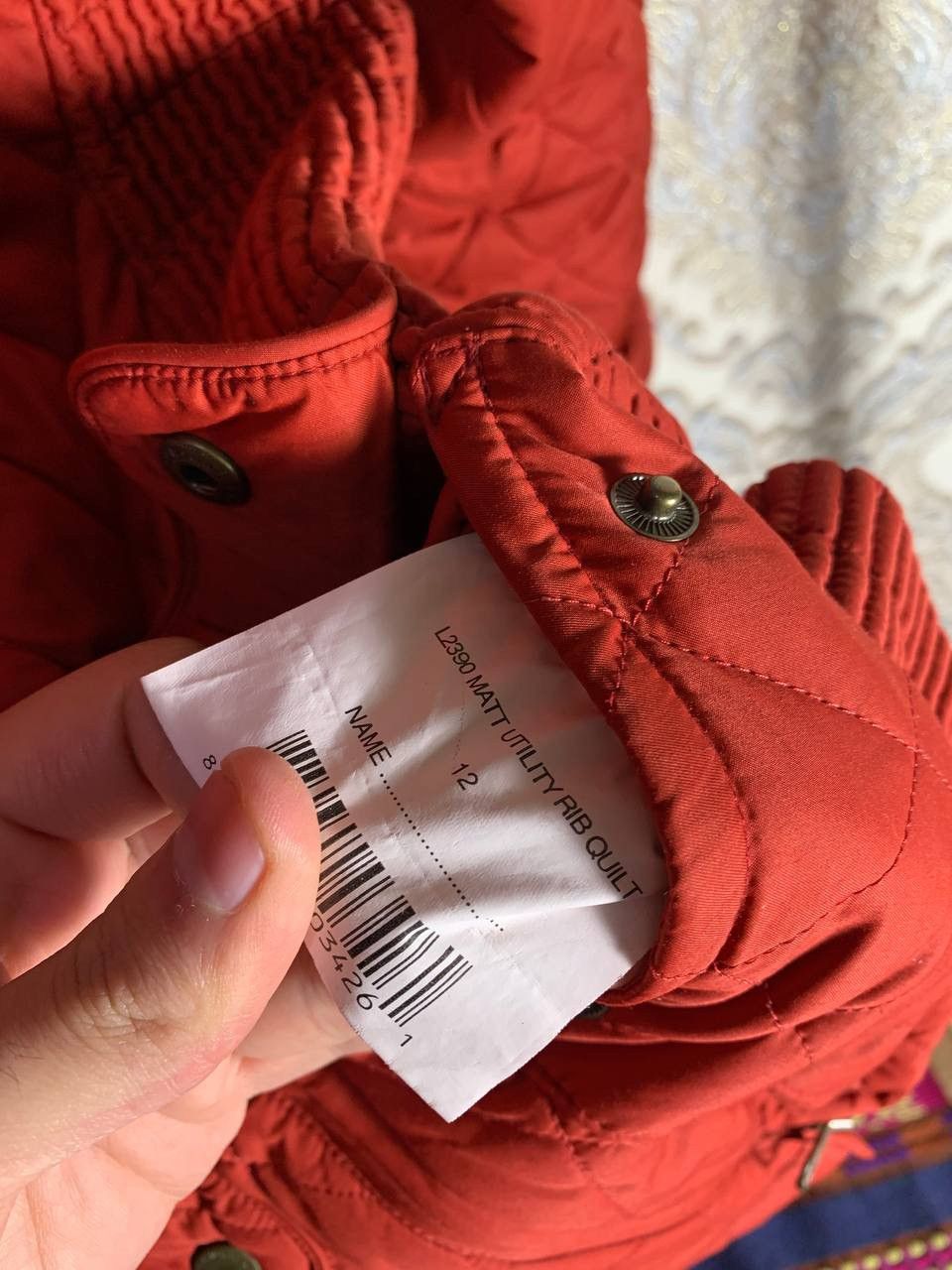 Barbour × Vintage VERY RARE BARBOUR MATT UTLITY RIB QUILT ENGLAND STYLE Y2K Size M / US 6-8 / IT 42-44 - 6 Thumbnail