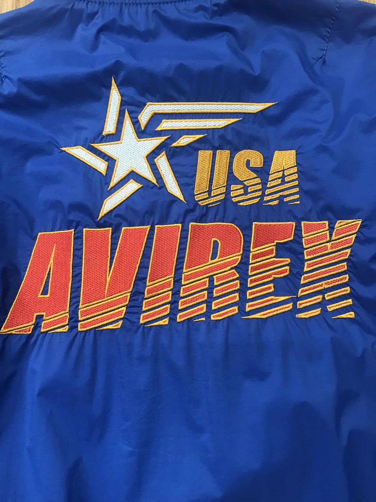 Avirex × Japanese Brand Avirex Embroidered U.S.A Bomber Jacket Size US M / EU 48-50 / 2 - 7 Thumbnail