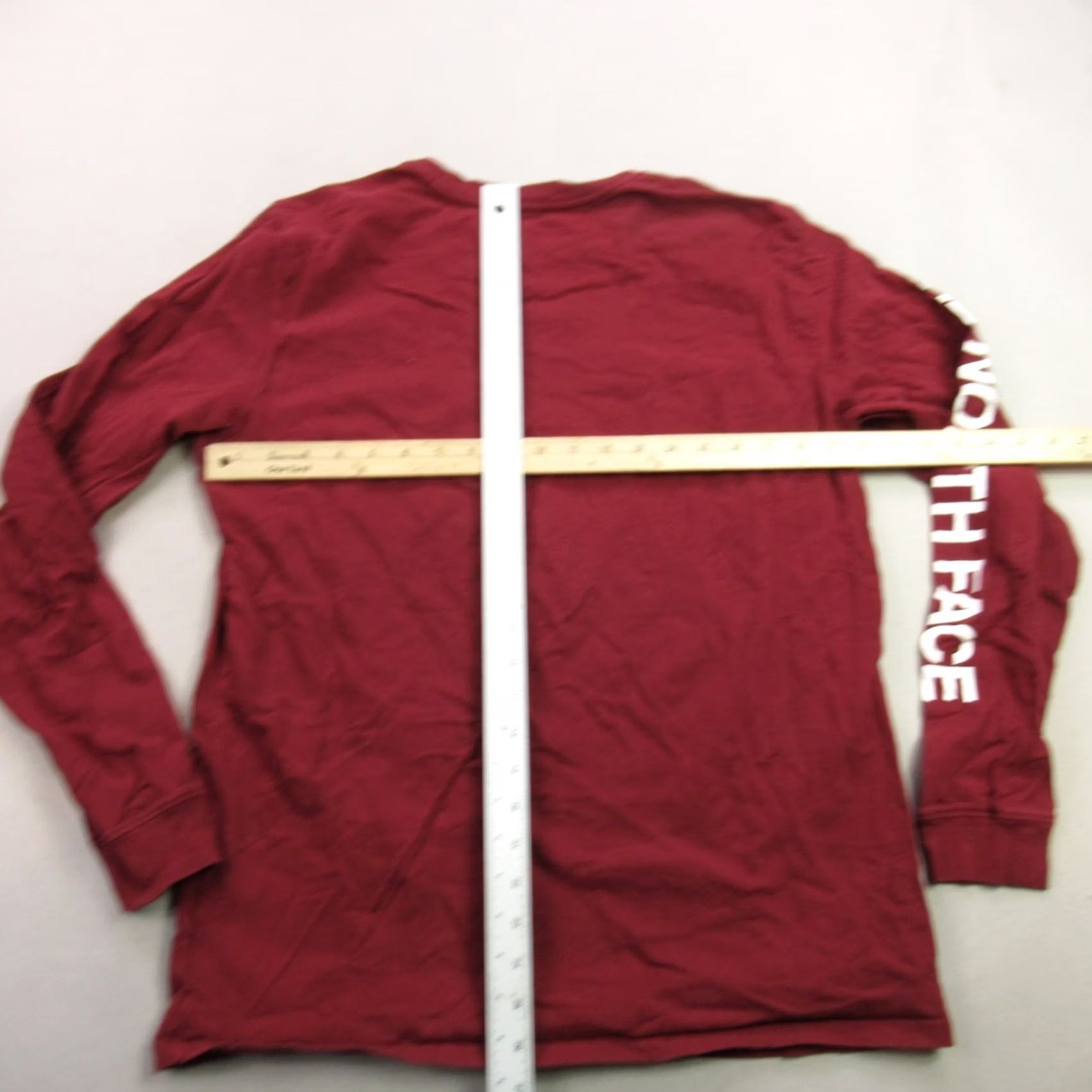 The North Face The North Face Shirt Mens Large Long Sleeve Crew Neck Casual Red Pullover Size US L / EU 52-54 / 3 - 6 Thumbnail