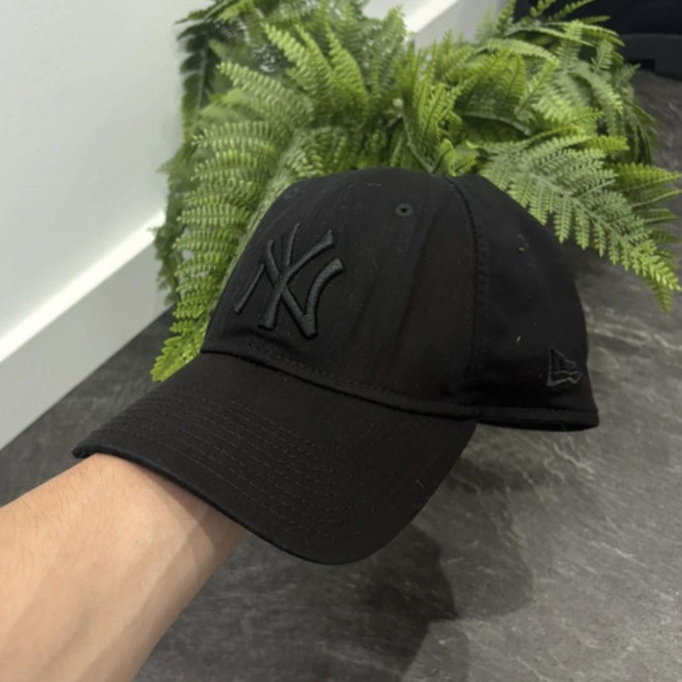 New Era 90s New Era Yankees Vintage Baseball Hat Cap big Logo Rare Size 40 - 1 Thumbnail