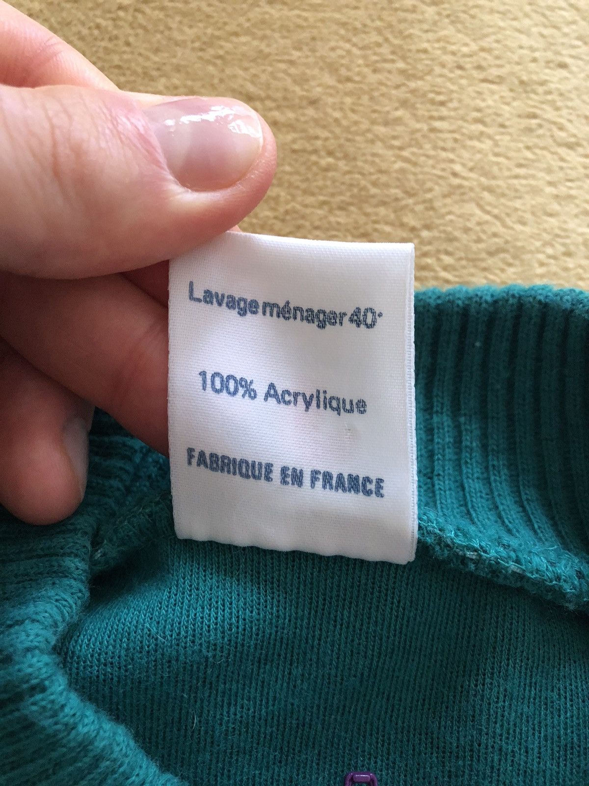 Vintage RARE TRICOTS DU ROCHER MADE IN FRANCE VINTAGE BOMBER JACKET Size US M / EU 48-50 / 2 - 5 Thumbnail