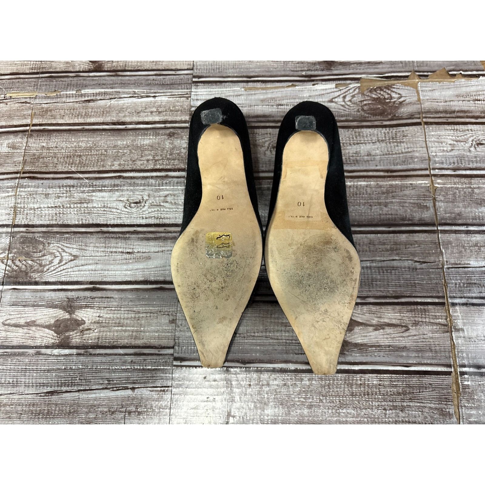 Rene Caovilla Rene Caovilla Satin crystal applique Heels shoes size 10 col Size US 10 / IT 40 - 7 Thumbnail