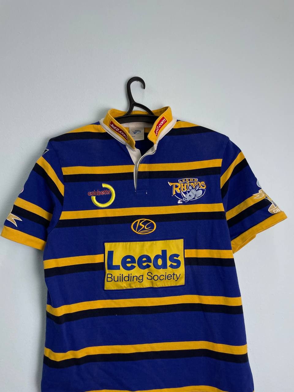 Canterbury of New Zealand LEEDS RHINOS VINTAGE RUGBY JERSEY RUGBY SHIRT RARE Size US M / EU 48-50 / 2 - 2 Thumbnail