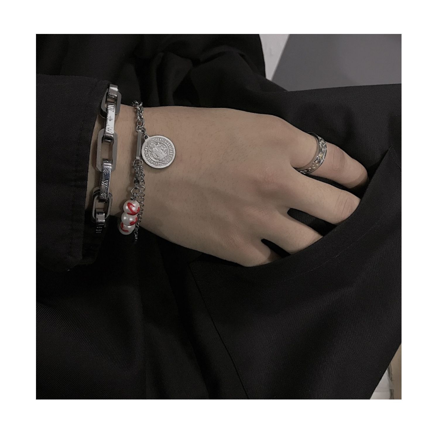 Jewelry Rare Bracelet Y2K Punk Chain Gotch Bracelets Chains Size ONE SIZE - 2 Thumbnail