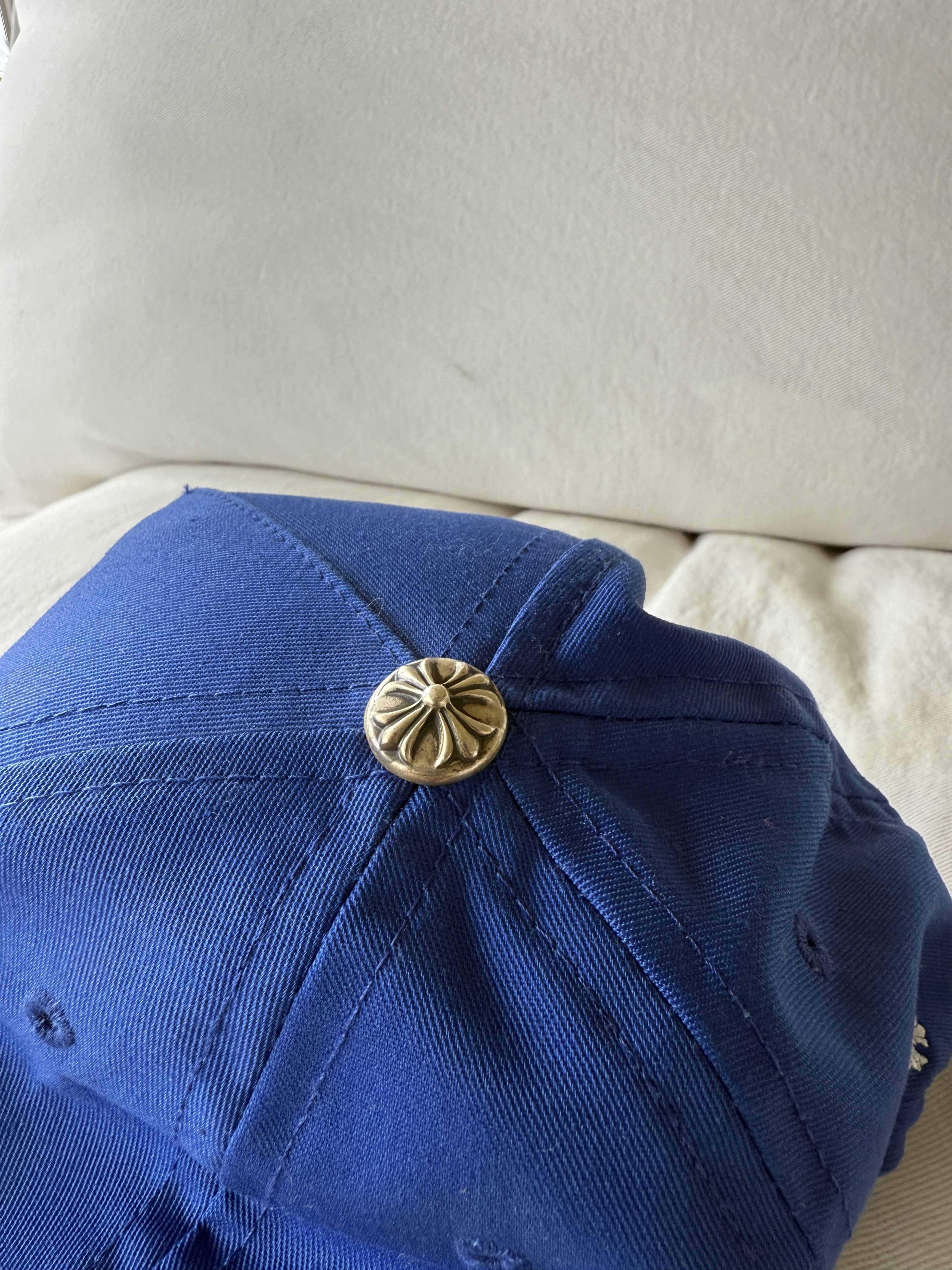 Chrome Hearts Chrome Hearts Blue CH Trucker Hat Size ONE SIZE - 9 Thumbnail