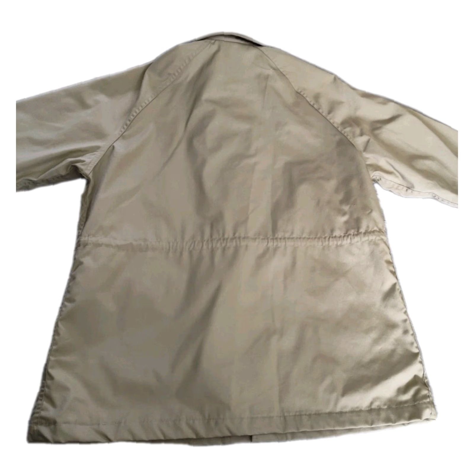 Vintage VINTAGE Woolrich Jacket Parka Barn/Chore Tan Women's L USA 80s Solid Woolrich The Woolrich Woman 6801 Men/Women? Size L / US 10 / IT 46 - 2 Thumbnail