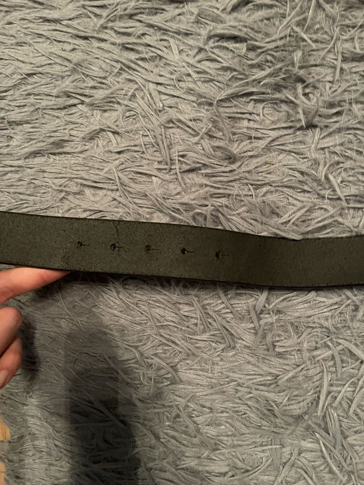 John Galliano × Vintage John Galliano 00s vintage Gazette Newspaper pattern belt Size ONE SIZE - 9 Thumbnail