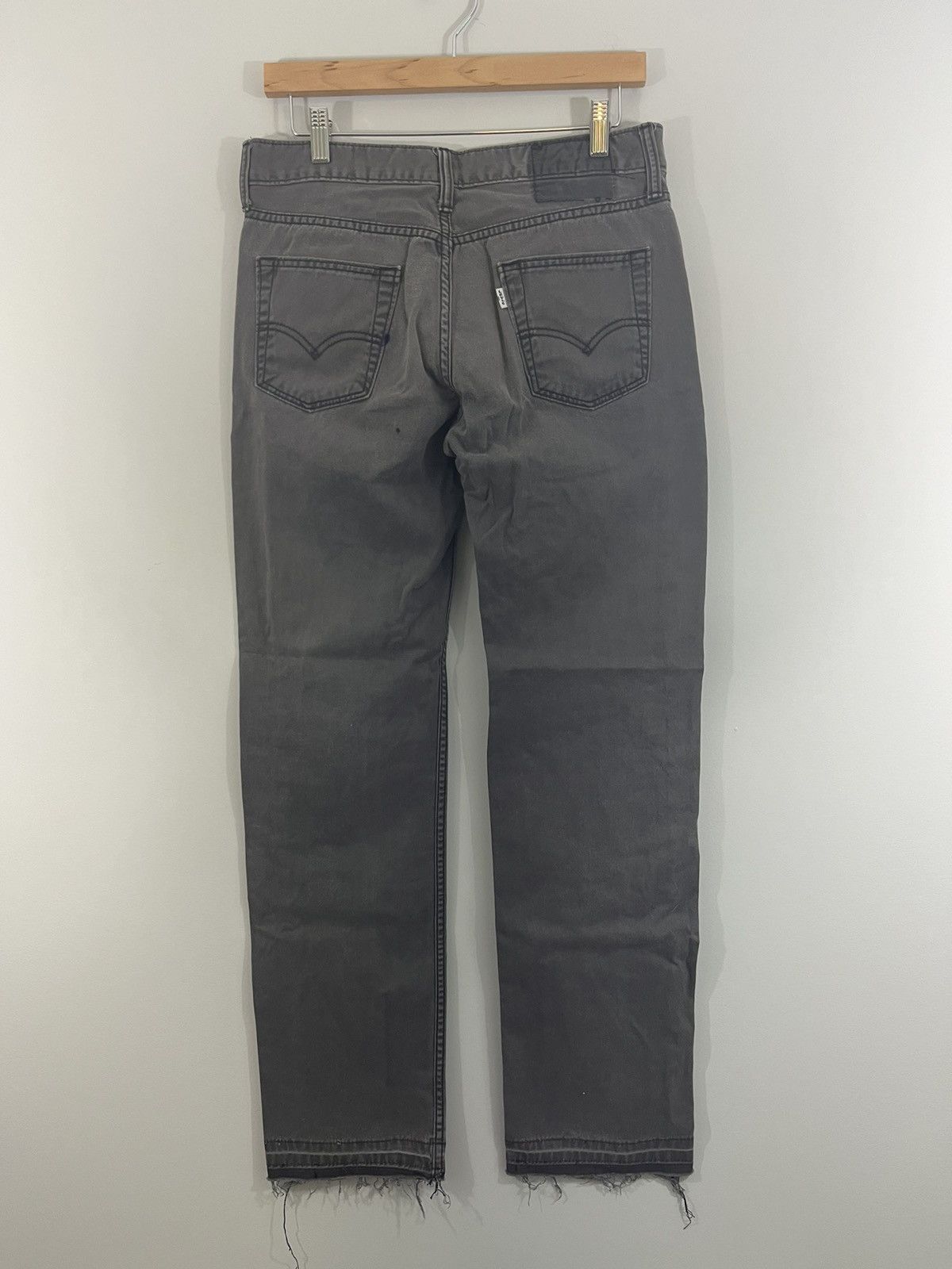 Vintage Sun Faded Perfect Released Hem Distressed Jeans Size US 34 / EU 50 - 9 Thumbnail