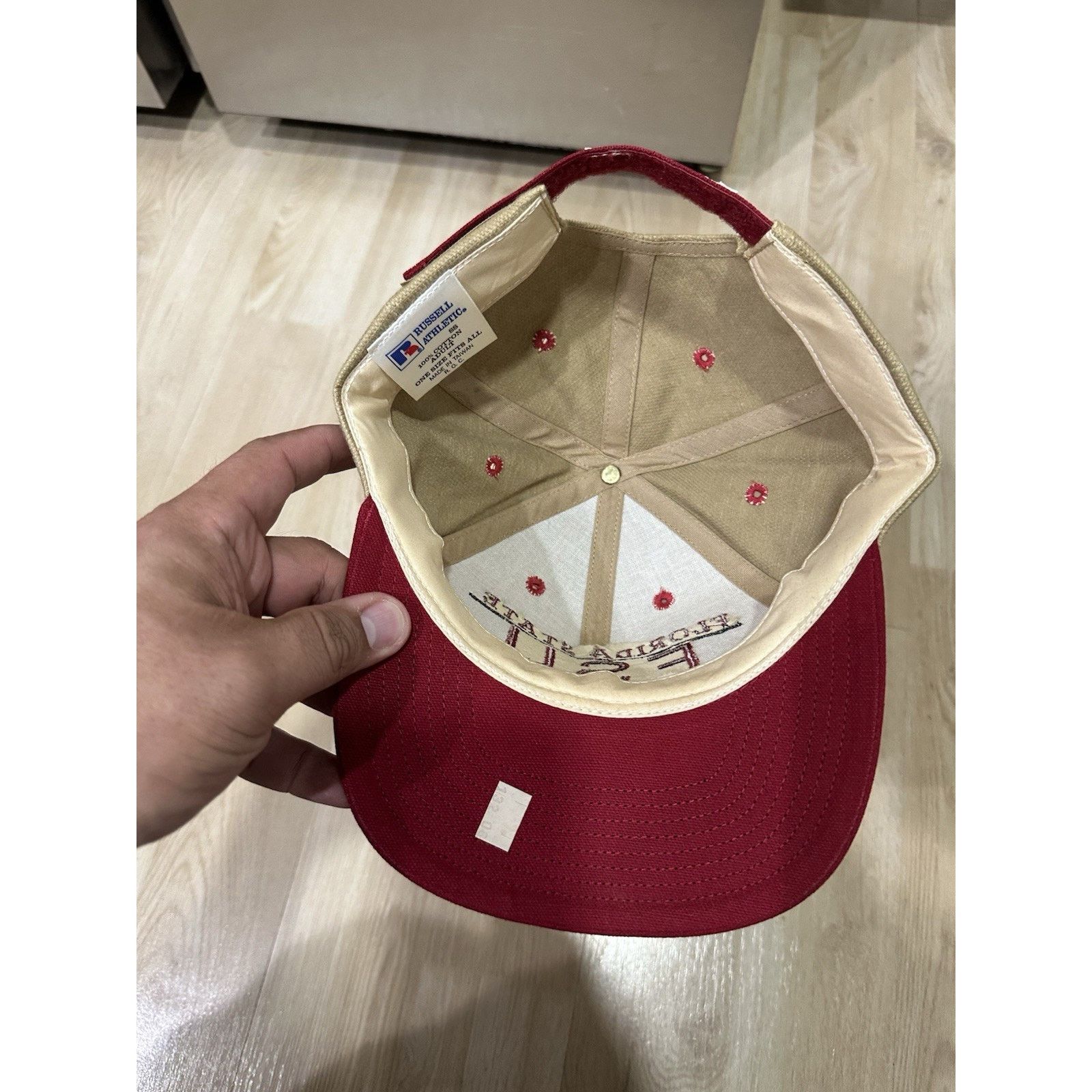Russell Athletic FSU Florida State Strapback Hat Size ONE SIZE - 5 Thumbnail