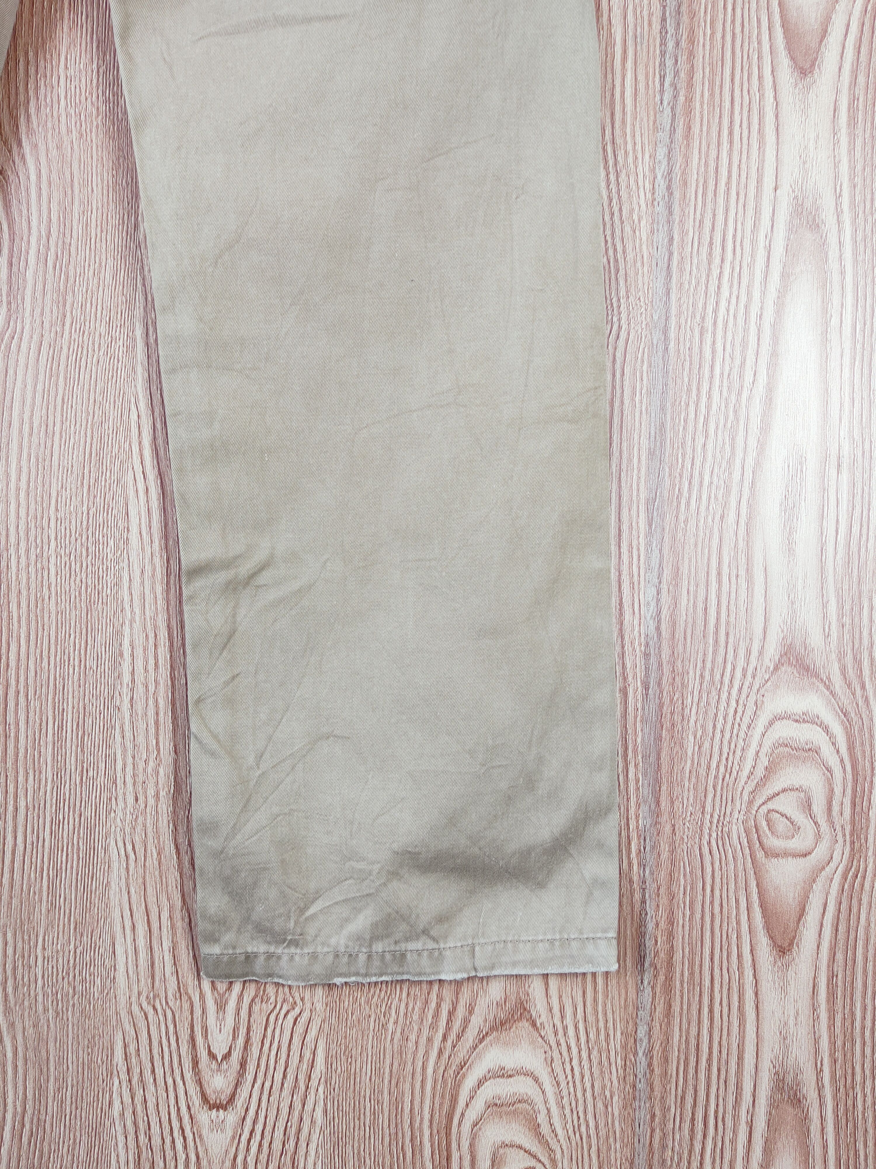 Japanese Brand Muveil Beige buckle back Multipocket Casual Pants #W595 Size 30" / US 8 / IT 44 - 13 Thumbnail