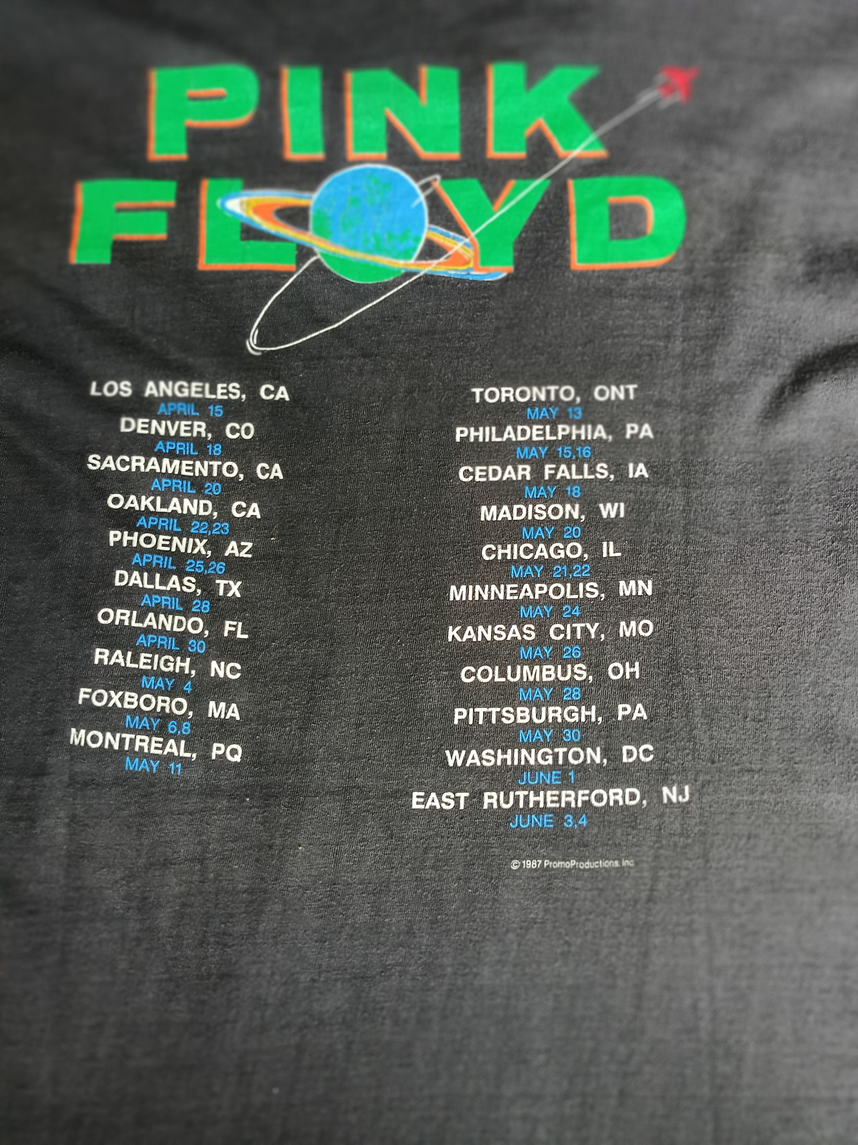 Pink Floyd 80s Psychedelic Rock Band Tee Size US M / EU 48-50 / 2 - 6 Thumbnail