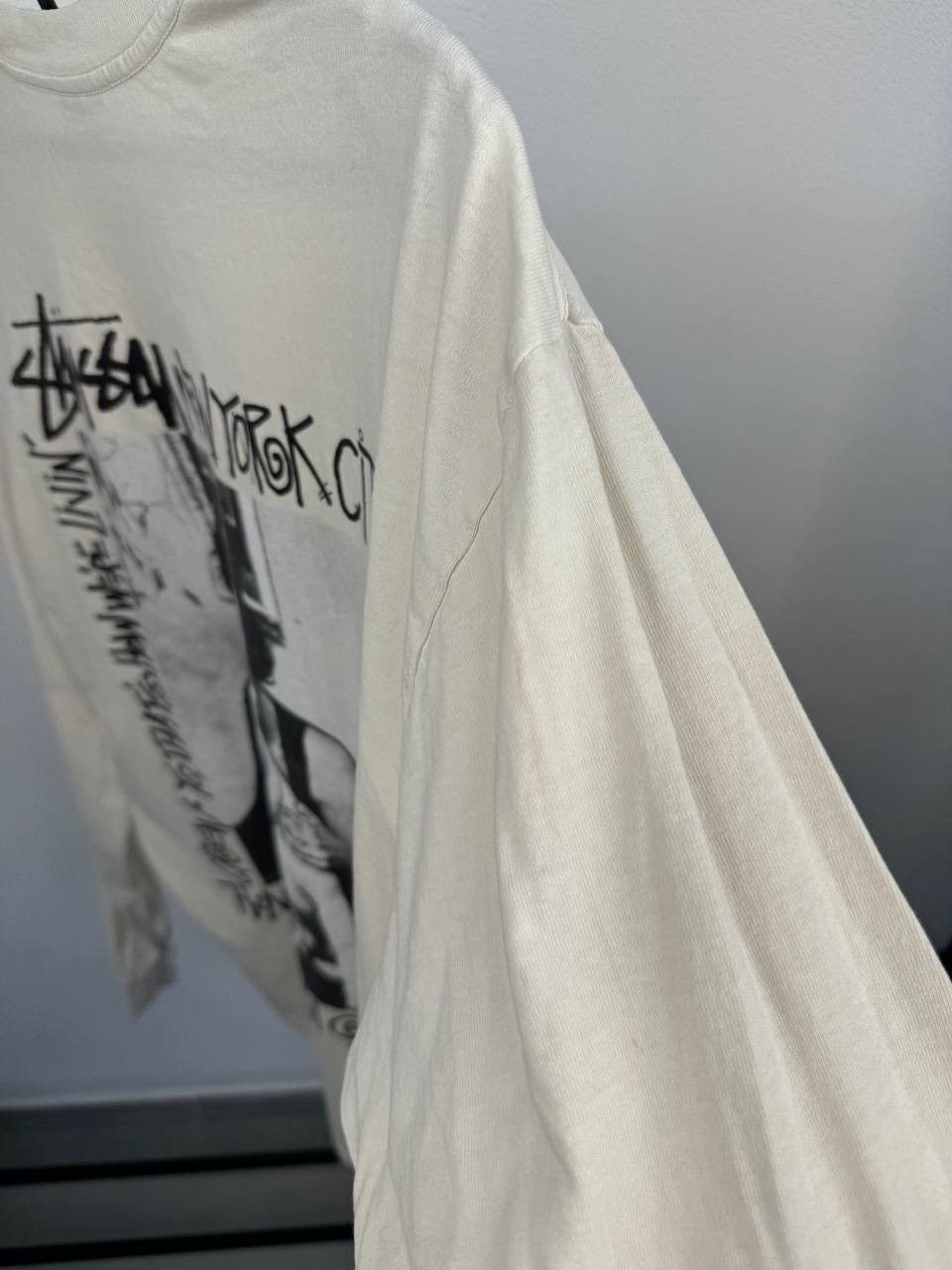 Stussy × Vintage Rare Stussy Bulldog N.Y Long Sleeve Tee Size US M / EU 48-50 / 2 - 5 Thumbnail