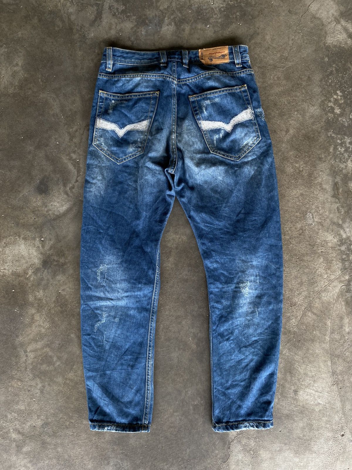Diesel DIESEL RIPED DENIM PANTS Size 27" / US 4 / IT 40 - 3 Thumbnail