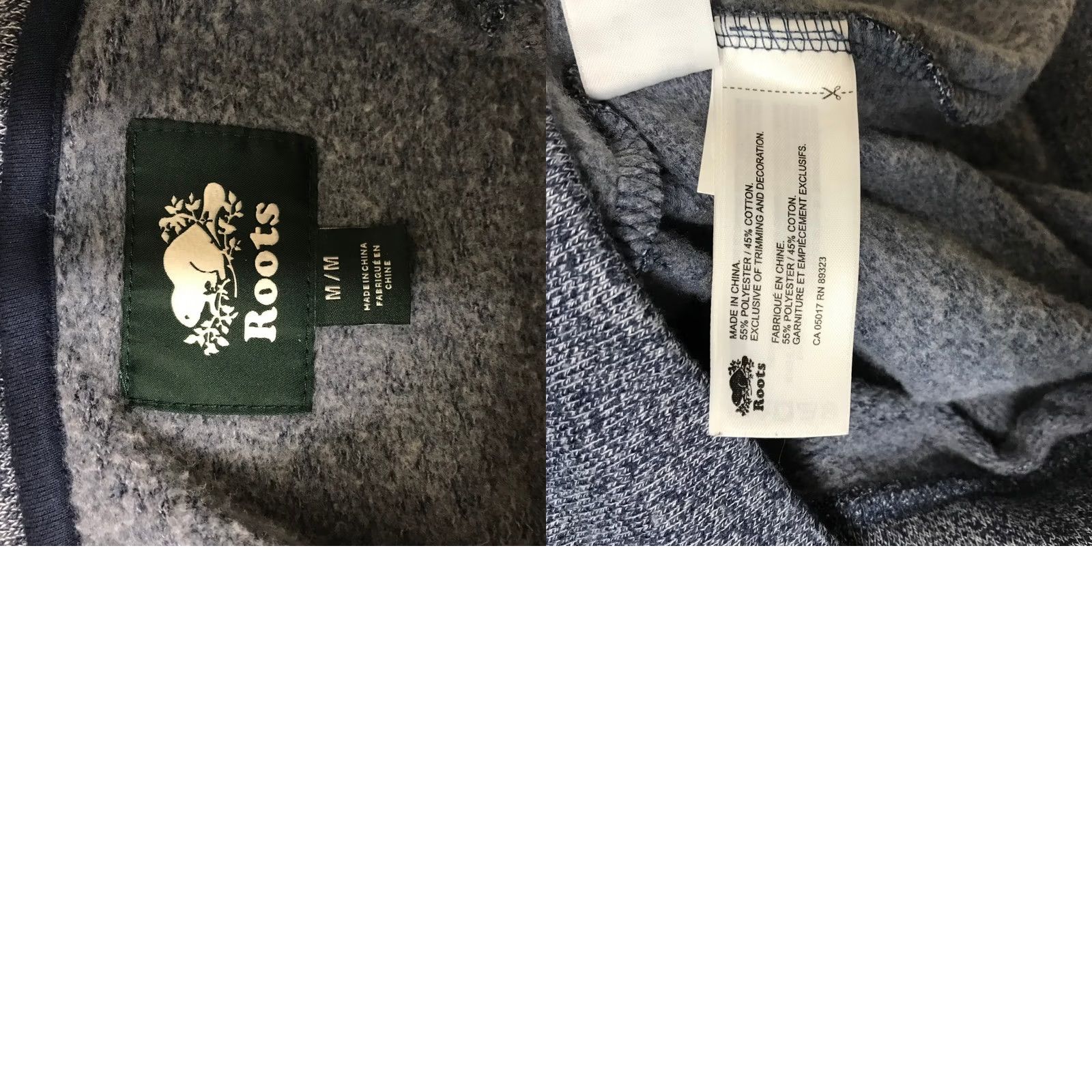 Roots VINTAGE Roots Vancouver Graphic Full Zip Hoodie Heathered Blue Womens M/M Size M / US 6-8 / IT 42-44 - 8 Thumbnail