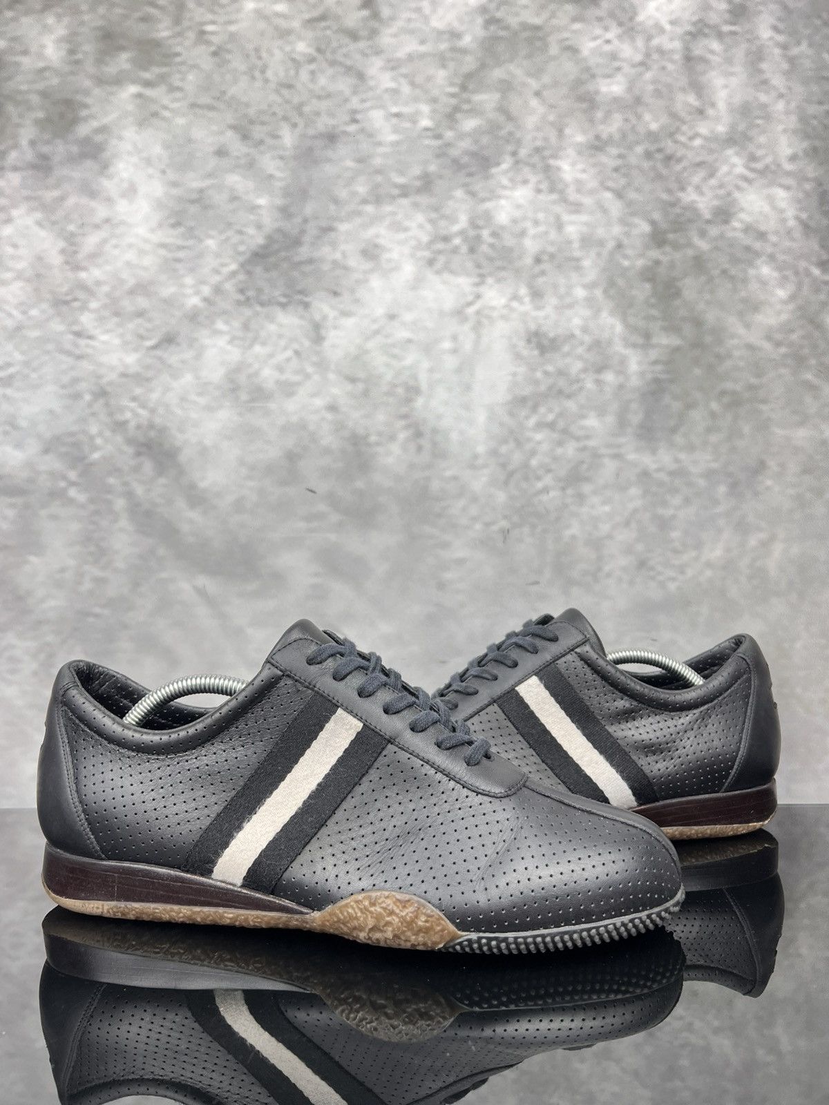 Bally Bally Free-M Black Leather Sneakers Men’s Size US 9.5 | 42.5 Size US 9.5 / EU 42-43 - 7 Thumbnail