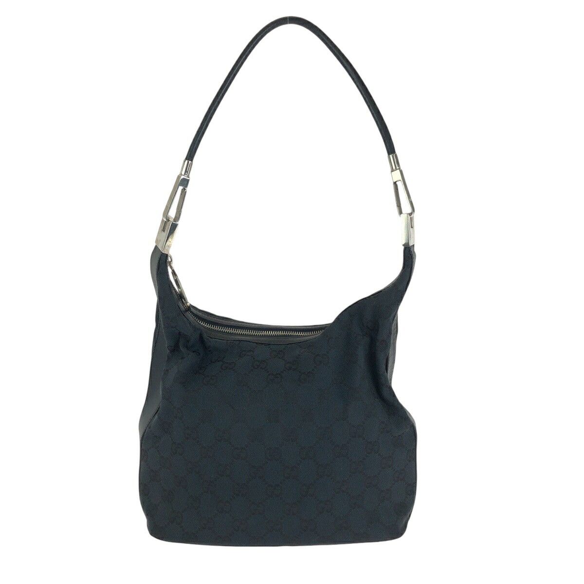 Gucci Gucci GG Canvas Shoulder Bag Canvas Shoulder Bag 0013814 in Black, Women's