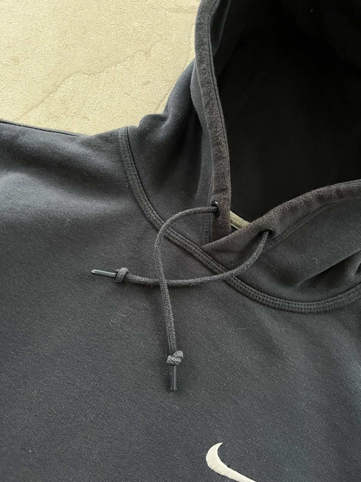 Nike 00s Vintage Nike Hoodie Navy Blue Y2K Blank Small logo Size US S / EU 44-46 / 1 - 9 Thumbnail