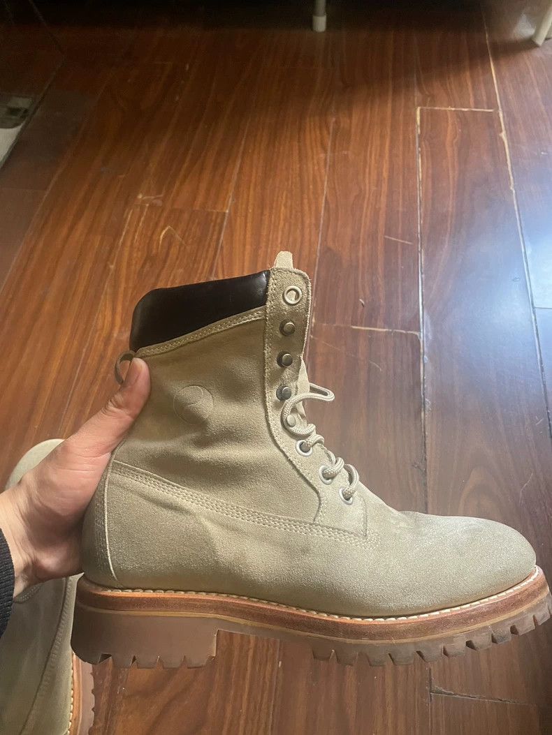 靴 our legacy engine boot sunset sand Our Legacy - Engine Boot Sunset Sand Primal Suede