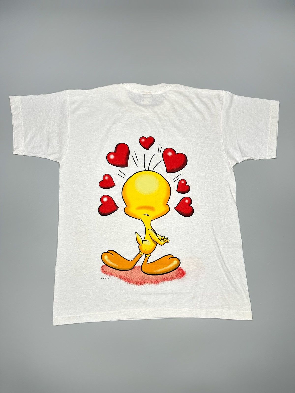 Warner Bros Vintage 1997’s Looney Tunes Tweety Tee Size US L / EU 52-54 / 3 - 2 Thumbnail
