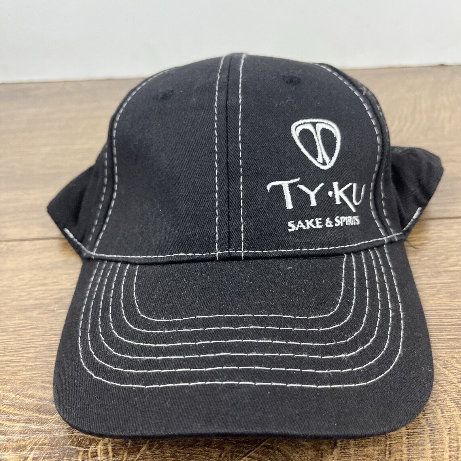 Other Ty KU Cap Hat Black Cap Hat Adjustable Hat Black Adult Hat Size ONE SIZE - 5 Thumbnail