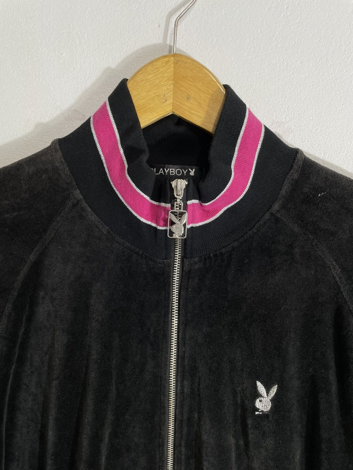 Vintage Vintage Playboy velvet Jacket crazy luxury styled Size US L / EU 52-54 / 3 - 4 Thumbnail