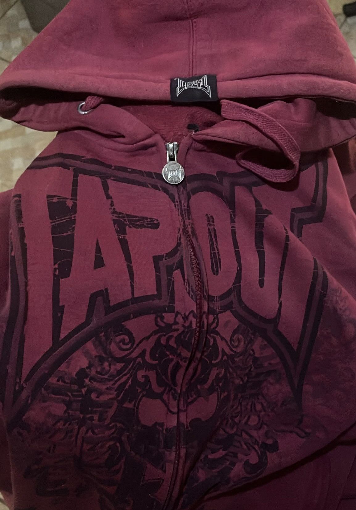 Tapout !!VINTAGE !!TAPOUT X UFC SIMPLY BELIEVE HOODIE ZIP UP Size US L / EU 52-54 / 3 - 5 Thumbnail