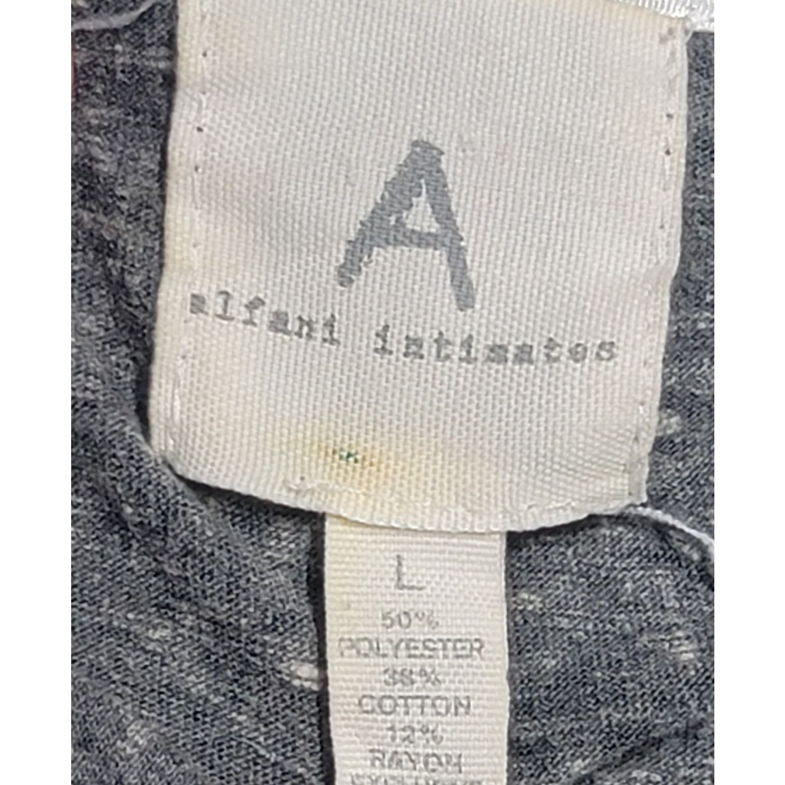 Other Alfani Intimates Gray Heathers Round Neck Top Large Size L / US 10 / IT 46 - 4 Thumbnail