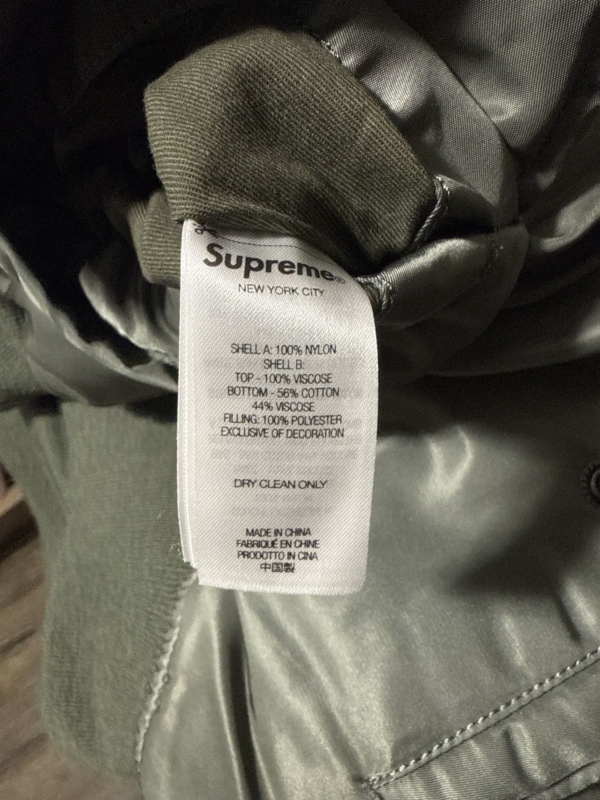 GOODENOUGH × Supreme Supreme GOODENOUGH Reversible MA-1 Bomber Jacket Mens Size US S / EU 44-46 / 1 - 10 Thumbnail