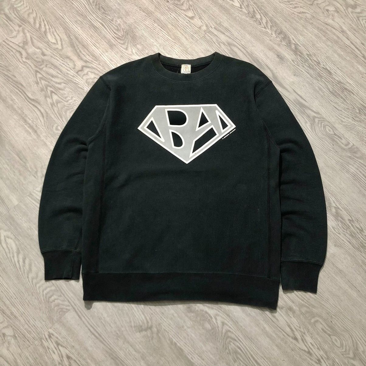 Bape 🇯🇵 1990s Vintage A Bathing Ape Bape Superman BA Logo Crewneck Size US L / EU 52-54 / 3 - 1 Thumbnail