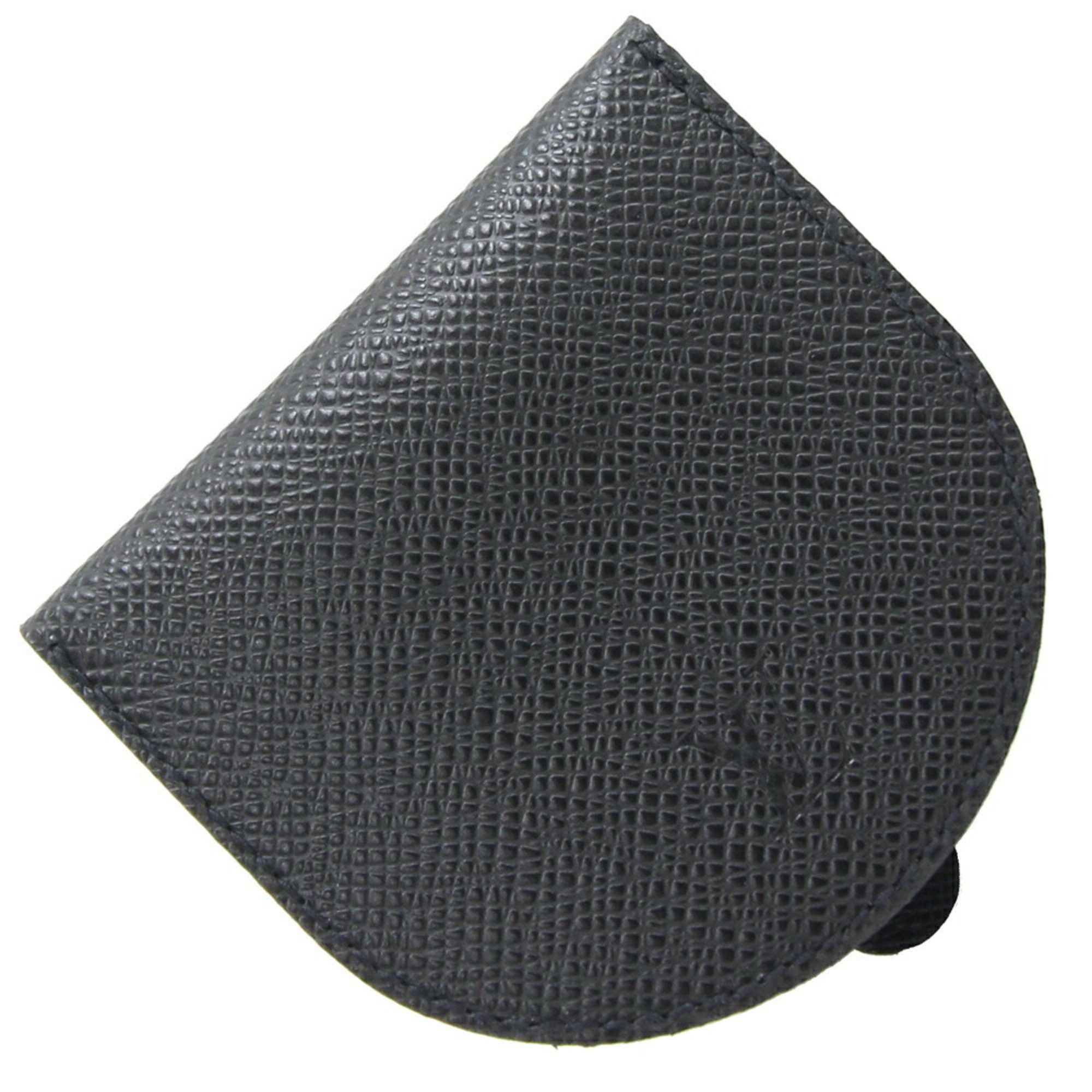 image of Louis Vuitton Coin Case Taiga Porte Monet Cuvette M64422 Ardoise Purse Men's Compact Louis Vuitton