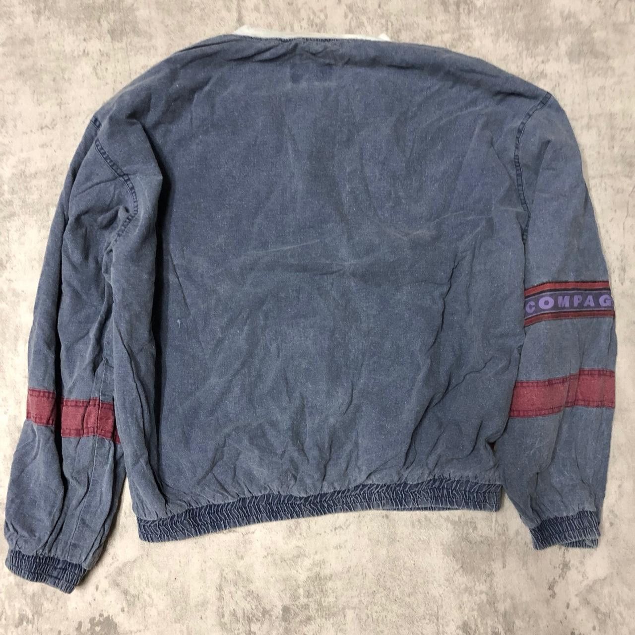 Other Le Frog crewneck sweatshirt in white and burgundy Size US XL / EU 56 / 4 - 4 Thumbnail