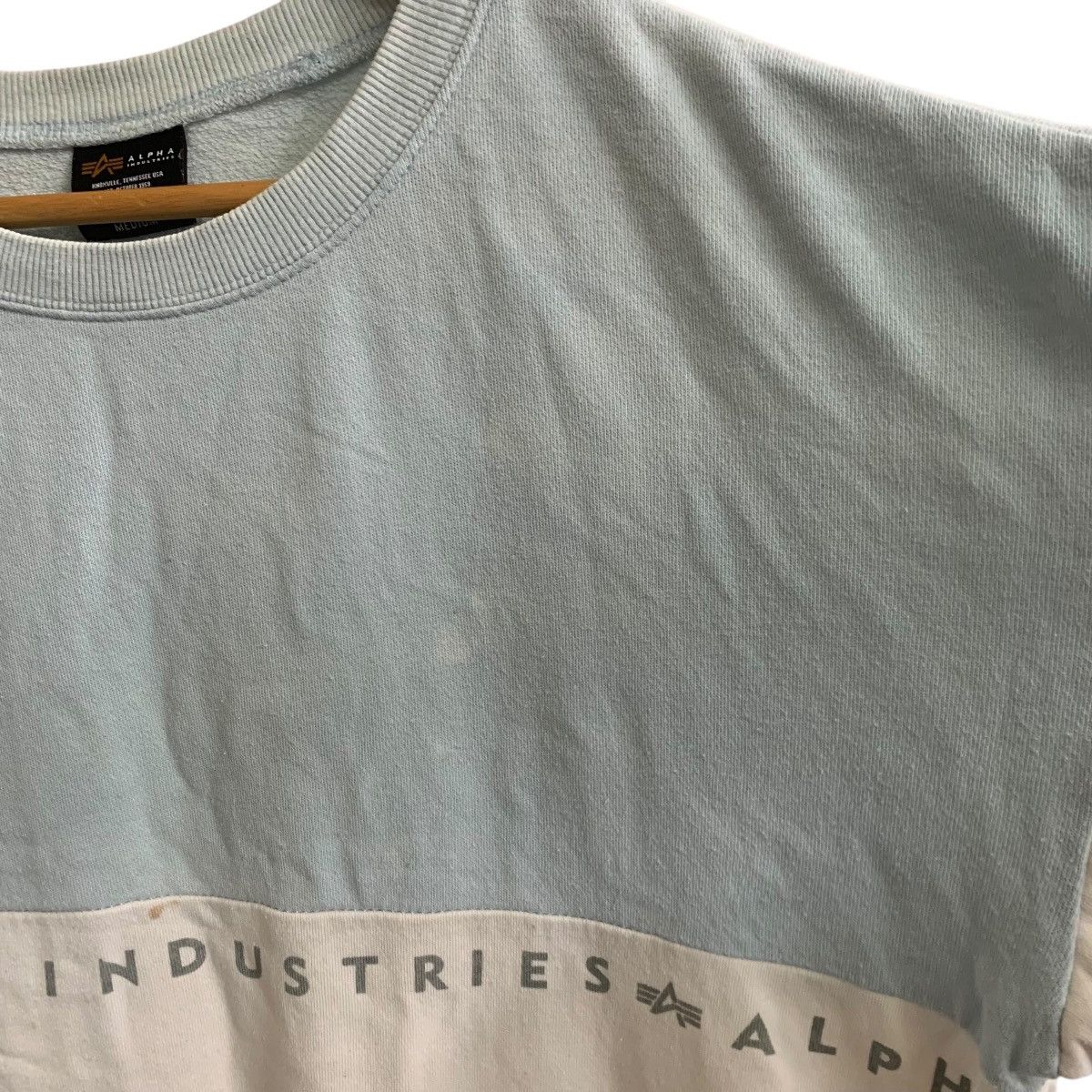 Alpha Industries × Vintage Alpha Industries Sweatshirt Large Size Vintage Size US L / EU 52-54 / 3 - 2 Thumbnail