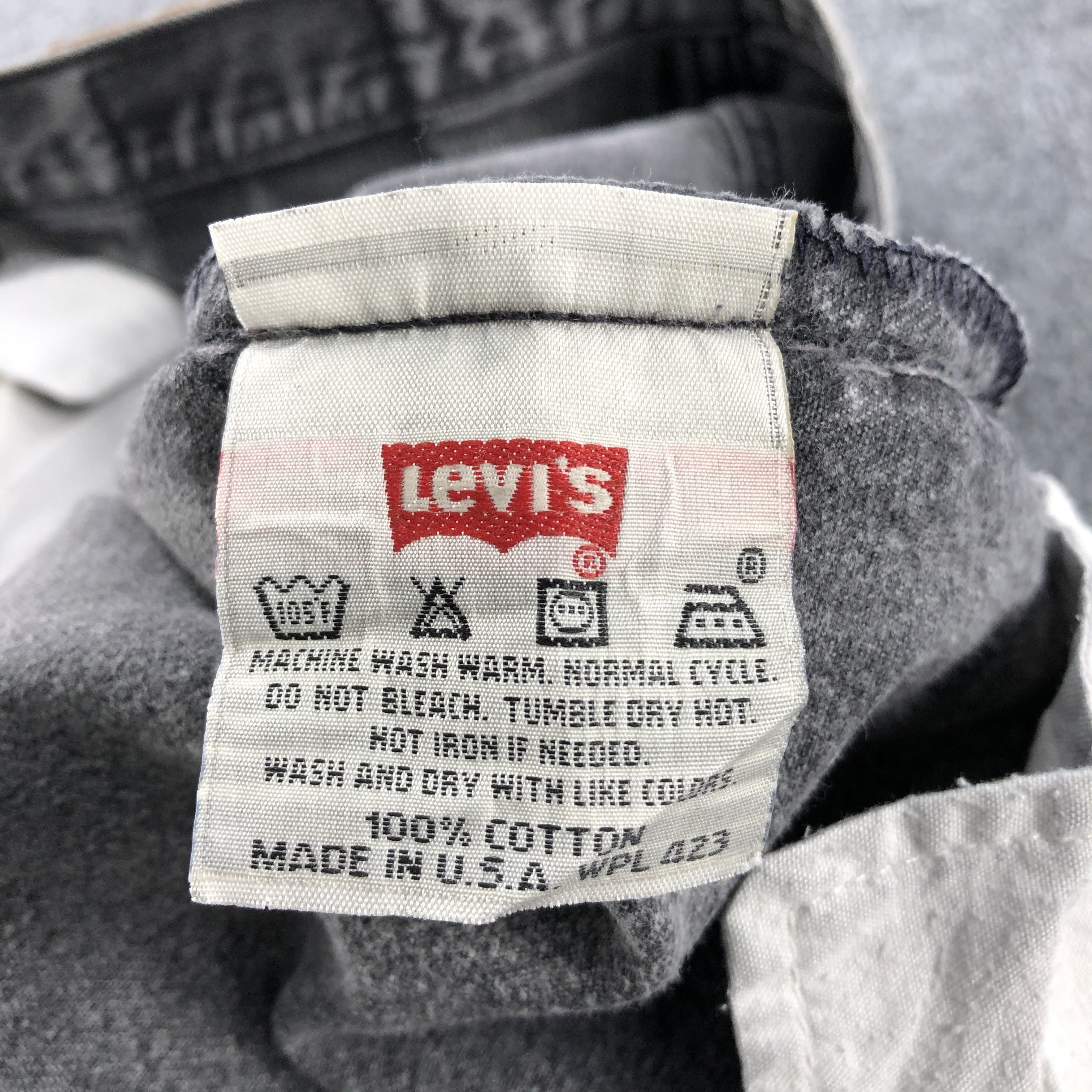 Levi's Vintage 90s Levis 501 Earth Tone Jeans-JM1544 Size US 33 - 9 Thumbnail