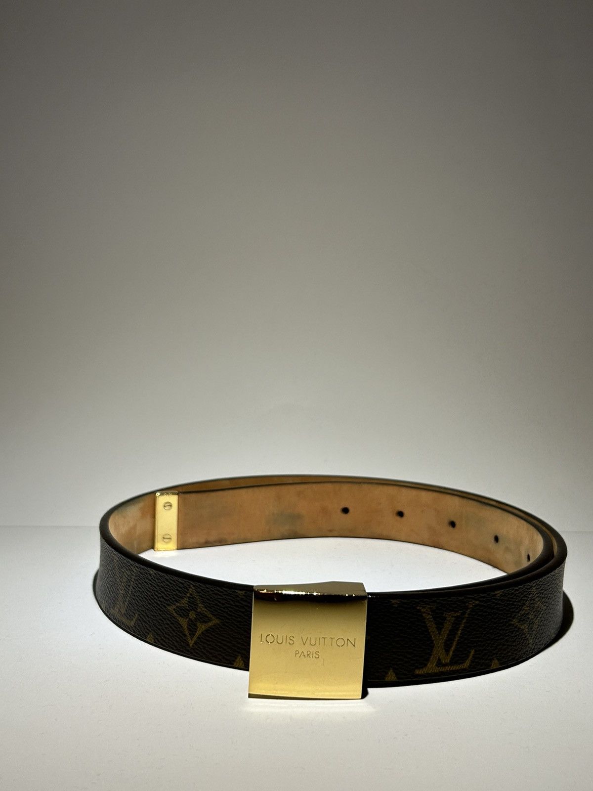 Louis Vuitton Louis Vuitton 2001/2002 monogram belt Size ONE SIZE - 1 Thumbnail